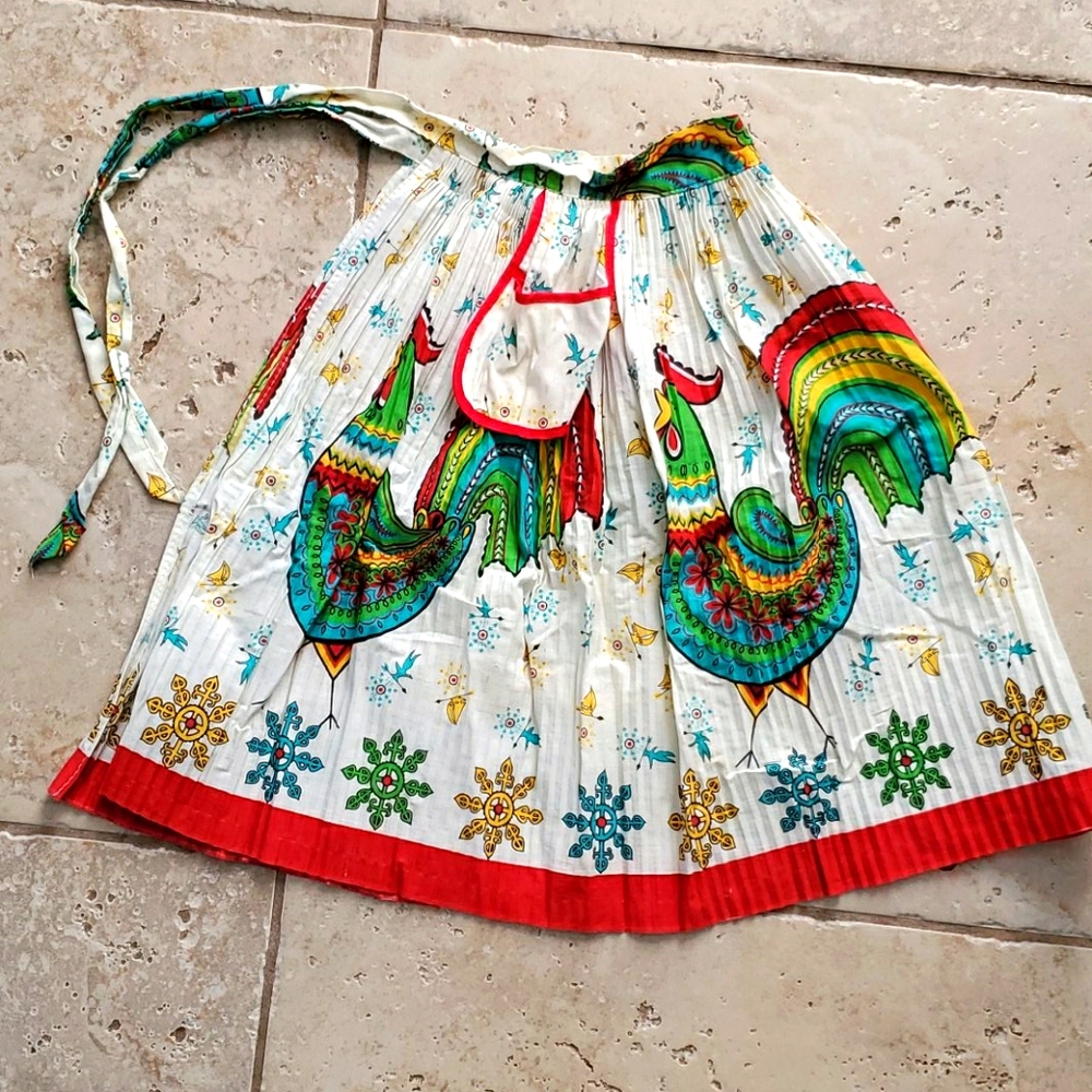 Vintage Rooster Apron